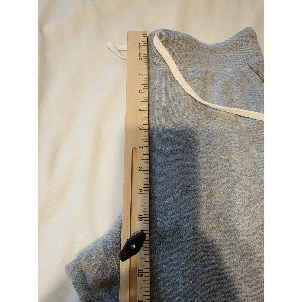 Unsubscribed Cotton Joggers Womens Small Grey Drawcord Sustainable USA Made